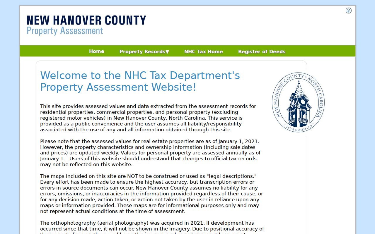 New Hanover residents directory property search by owner name